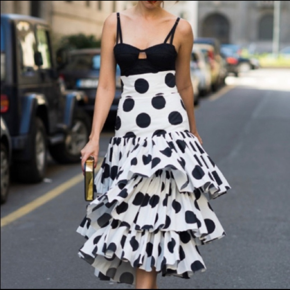 ISO dolce & gabbana poplin skirt